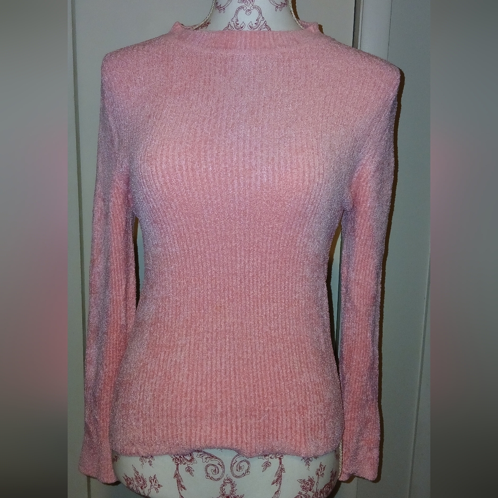 Pink Y2k Butter Soft Sweater